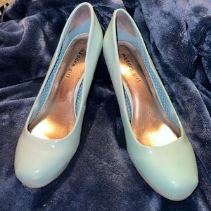 Steve Madden-Madden Girl pumps patent leather robins’ egg blue